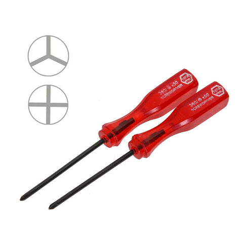 Tri Wing (Y) & Phillips Head (X) Screwdriver Set